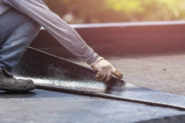Professional Basement Waterproofing technician working in Wheatland, CA